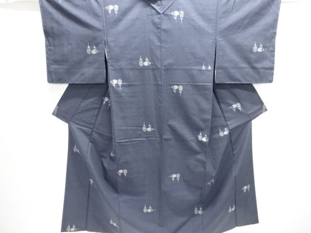 Japanese Kimono / Tsumugi Omeshi Silk